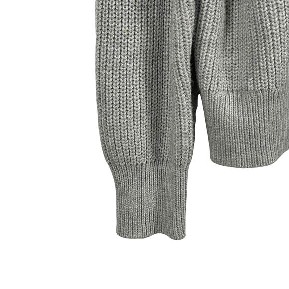 Abound Cardigan Sweater Grey Open Front Longline Size Small NEW - Picture 3 of 7